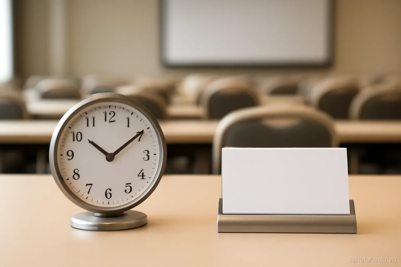 Chairing a session: your job is time and access, not commentary