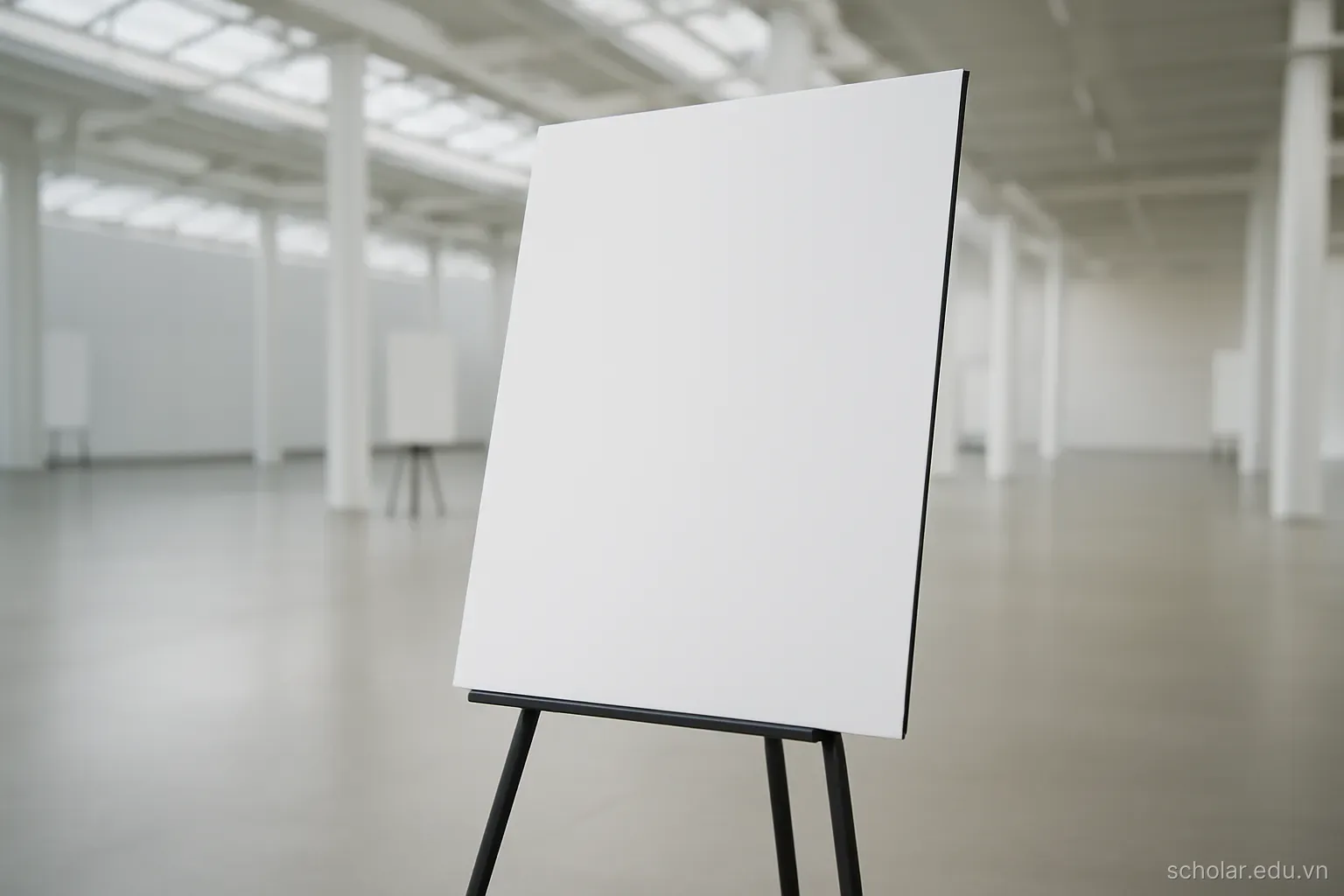 Poster sessions: the poster starts the conversation, it does not replace it